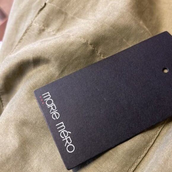 Olive Button Down Shirt for Women - Picture 6 of 6